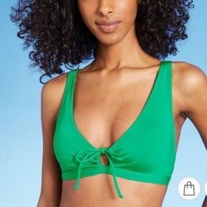 Keyhole Tie Bikini Top